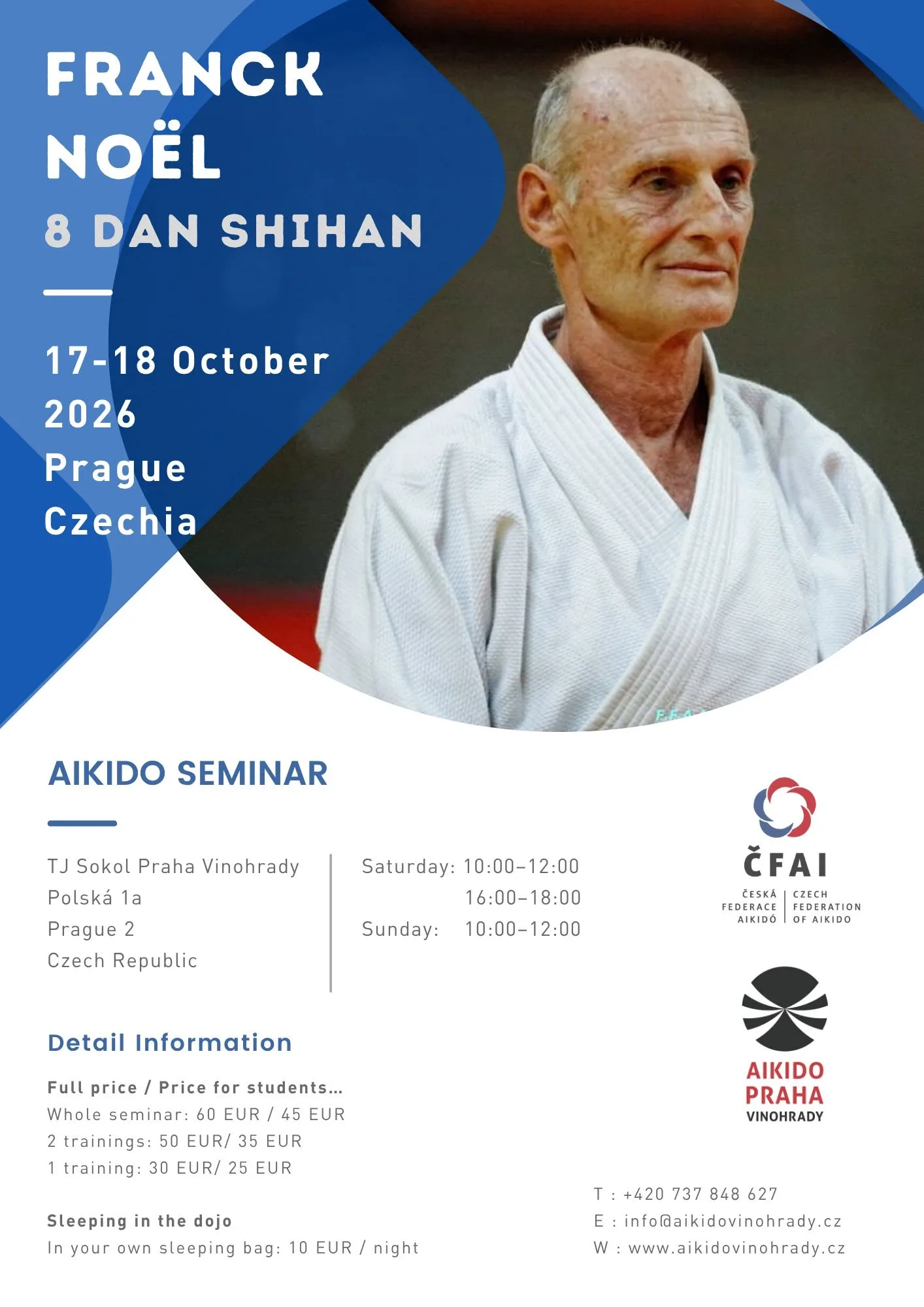 Prática de Aikido com Franck Nöel Shihan (Dojo da Luz)