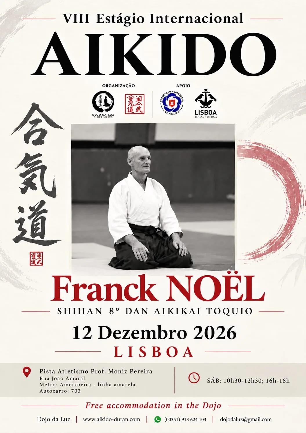 Estágio Franck Noël Aikido Lisboa
