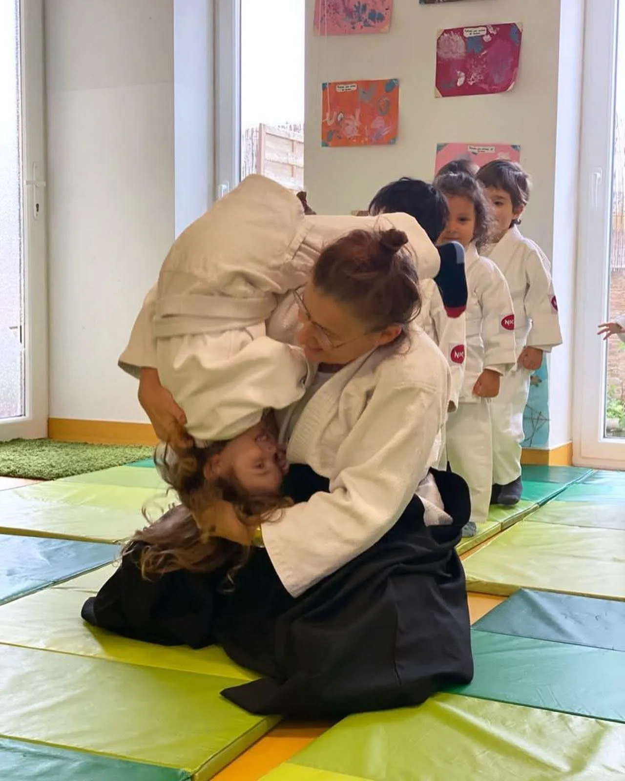 Aikido nas escolas Dojo da Luz - Escola amarela